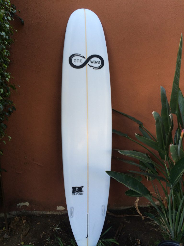 One Wave Surf's El Float model surfboard